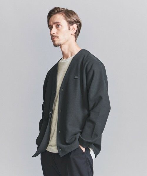 BEAUTY&YOUTH UNITED ARROWS / ビューティー&ユース ユナイテッドアローズ カーディガン・ボレロ | ＜LACOSTE for BEAUTY&YOUTH＞ 1トーン カーディガン | 詳細1