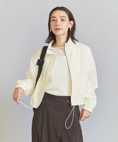 BEAUTY&YOUTH UNITED ARROWS / ビューティー&ユース ユナイテッドアローズ ブルゾン | ナイロンブレンド ドロースト ショート ジャケット -ウォッシャブル- | 詳細2