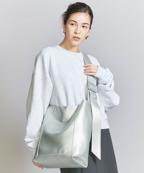 BEAUTY&YOUTH UNITED ARROWS / ビューティー&ユース ユナイテッドアローズ ショルダーバッグ | ソフト ワイドベルト ビッグ ショルダーバッグ | 詳細1