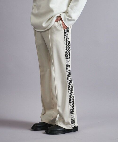 セール】 ＜monkey time＞ ジャージー サイドレース フレア トラック  