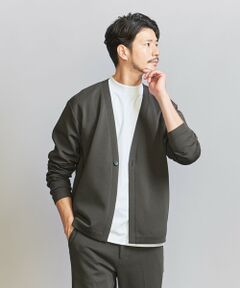 【WEB限定 WARDROBE SMART】ダブルニット カーディガン/セットアップ対応