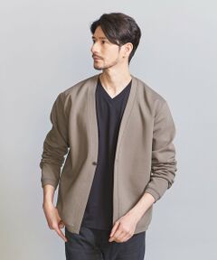 【WEB限定 WARDROBE SMART】ダブルニット カーディガン/セットアップ対応