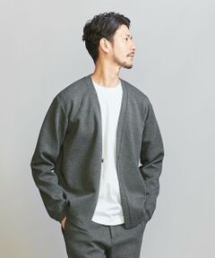 【WEB限定 WARDROBE SMART】ダブルニット カーディガン/セットアップ対応