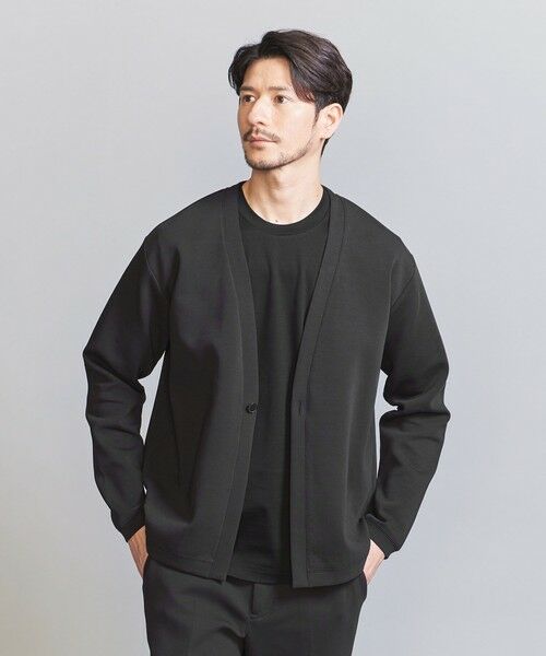 BEAUTY&YOUTH UNITED ARROWS / ビューティー&ユース ユナイテッドアローズ カーディガン・ボレロ | 【WEB限定 WARDROBE SMART】ダブルニット カーディガン/セットアップ対応 | 詳細2