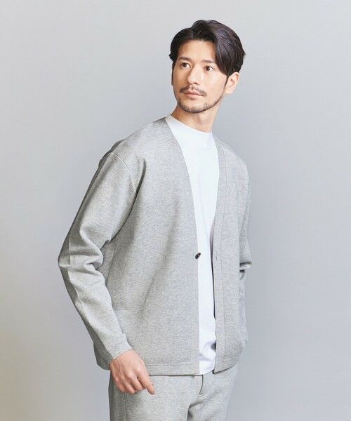 BEAUTY&YOUTH UNITED ARROWS / ビューティー&ユース ユナイテッドアローズ カーディガン・ボレロ | 【WEB限定 WARDROBE SMART】ダブルニット カーディガン/セットアップ対応 | 詳細14
