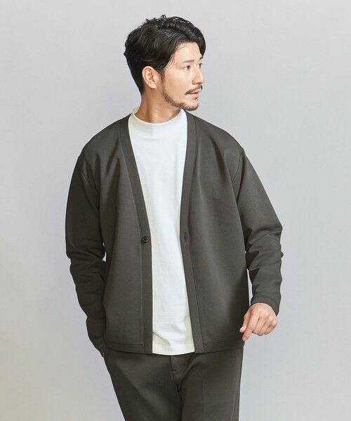 BEAUTY&YOUTH UNITED ARROWS / ビューティー&ユース ユナイテッドアローズ カーディガン・ボレロ | 【WEB限定 WARDROBE SMART】ダブルニット カーディガン/セットアップ対応 | 詳細11