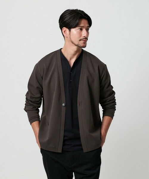 BEAUTY&YOUTH UNITED ARROWS / ビューティー&ユース ユナイテッドアローズ カーディガン・ボレロ | 【WEB限定 WARDROBE SMART】ダブルニット カーディガン/セットアップ対応 | 詳細21