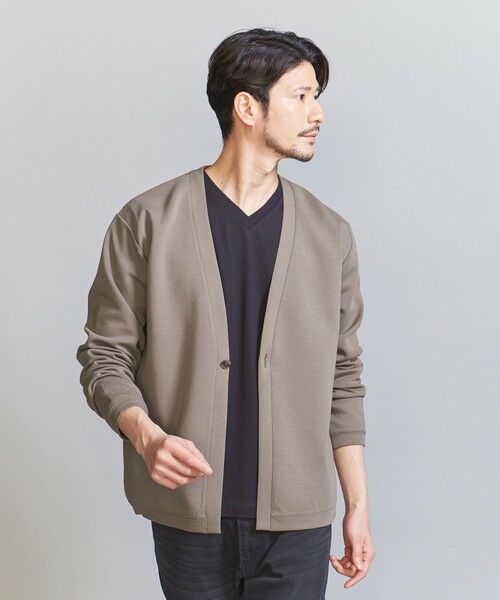 BEAUTY&YOUTH UNITED ARROWS / ビューティー&ユース ユナイテッドアローズ カーディガン・ボレロ | 【WEB限定 WARDROBE SMART】ダブルニット カーディガン/セットアップ対応 | 詳細24