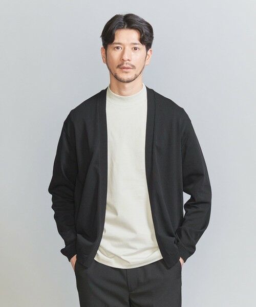 【WEB限定 WARDROBE SMART】KOUKIN ハイゲージ ニット ボタンレス カーディガン