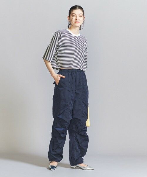 BEAUTY&YOUTH UNITED ARROWS / ビューティー&ユース ユナイテッドアローズ カットソー | コットン クロップド クルーネック Tシャツ | 詳細23