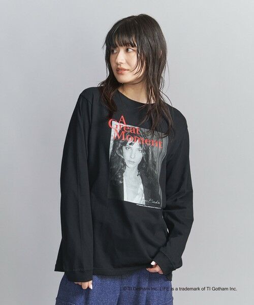 BEAUTY&YOUTH UNITED ARROWS / ビューティー&ユース ユナイテッドアローズ カットソー | 【別注】＜GOOD ROCK SPEED＞LIFE Magazine プリント ロングスリーブTシャツ | 詳細2