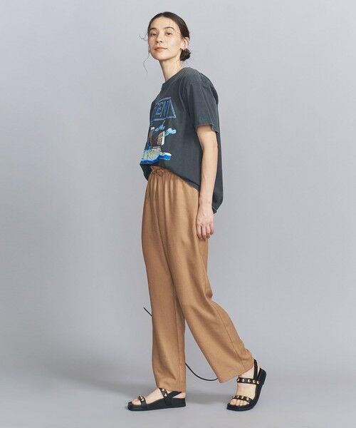 BEAUTY&YOUTH UNITED ARROWS / ビューティー&ユース ユナイテッドアローズ その他パンツ | リネンライク ドローストイージーパンツ -ウォッシャブル- | 詳細22