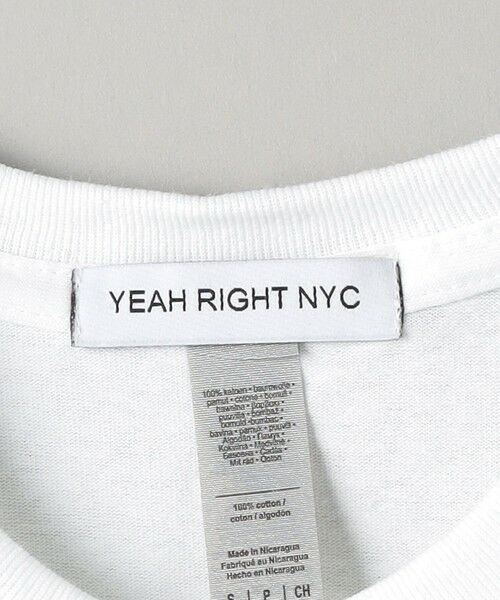 BEAUTY&YOUTH UNITED ARROWS / ビューティー&ユース ユナイテッドアローズ Tシャツ | ＜Yeah Right NYC＞YEAH RIGHT Tシャツ | 詳細12