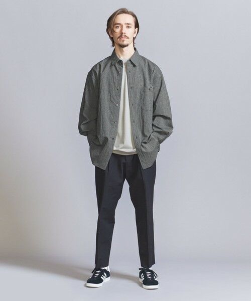 BEAUTY&YOUTH UNITED ARROWS / ビューティー&ユース ユナイテッドアローズ シャツ・ブラウス | ウェーブレット N/P レギュラーフォルム シャツ | 詳細3