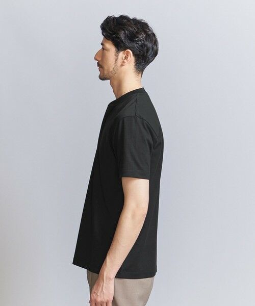 BEAUTY&YOUTH UNITED ARROWS / ビューティー&ユース ユナイテッドアローズ カットソー | 【WEB限定 WARDROBE SMART】クリア  ガスコットン ヘンリーネック カットソー【抗菌・防臭】 | 詳細11