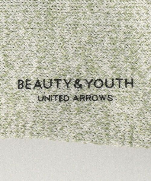 BEAUTY&YOUTH UNITED ARROWS / ビューティー&ユース ユナイテッドアローズ ソックス | ルーズ パイル クルー モク ソックス | 詳細4