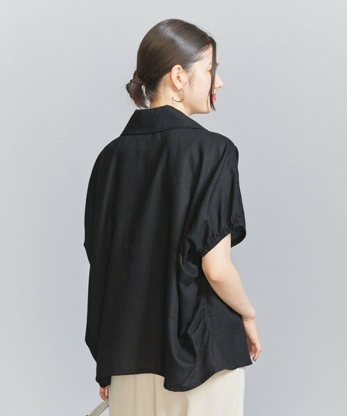 BEAUTY&YOUTH UNITED ARROWS / ビューティー&ユース ユナイテッドアローズ チュニック | 【WEB限定】メッシュハーフジップ ショートスリーブプルオーバー -ウォッシャブル- | 詳細2