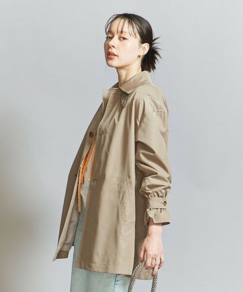 BEAUTY&YOUTH UNITED ARROWS / ビューティー&ユース ユナイテッドアローズ ステンカラーコート | 【WEB限定】タフタ ミドルステンカラーコート | 詳細3