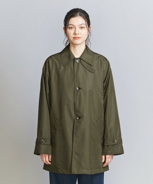 BEAUTY&YOUTH UNITED ARROWS / ビューティー&ユース ユナイテッドアローズ ステンカラーコート | 【WEB限定】タフタ ミドルステンカラーコート | 詳細22