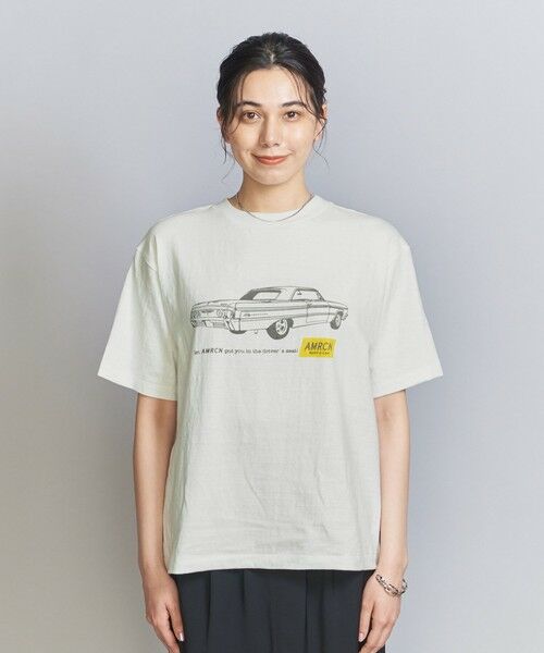 BEAUTY&YOUTH UNITED ARROWS / ビューティー&ユース ユナイテッドアローズ Tシャツ | ＜Americana＞プリント Tシャツ | 詳細6