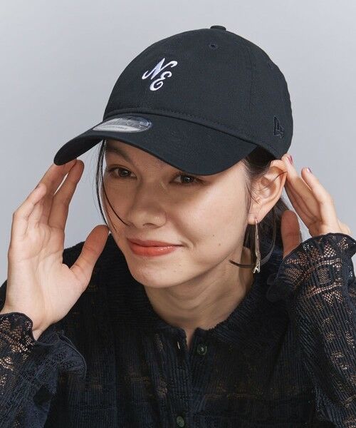 BEAUTY&YOUTH UNITED ARROWS / ビューティー&ユース ユナイテッドアローズ キャップ | 【別注】＜NEW ERA＞コットン ツイル ロゴキャップ | 詳細1