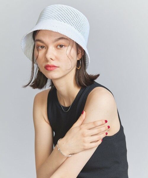 BEAUTY&YOUTH UNITED ARROWS / ビューティー&ユース ユナイテッドアローズ ハット | シンプル クロシェハット | 詳細1