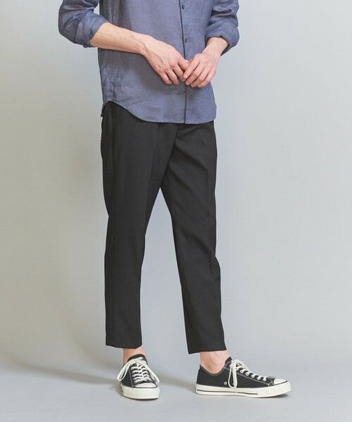 BEAUTY&YOUTH UNITED ARROWS / ビューティー&ユース ユナイテッドアローズ その他パンツ | 【WEB限定 WARDROBE SMART】テック シアサッカー テーパード アンクルパンツ | 詳細1