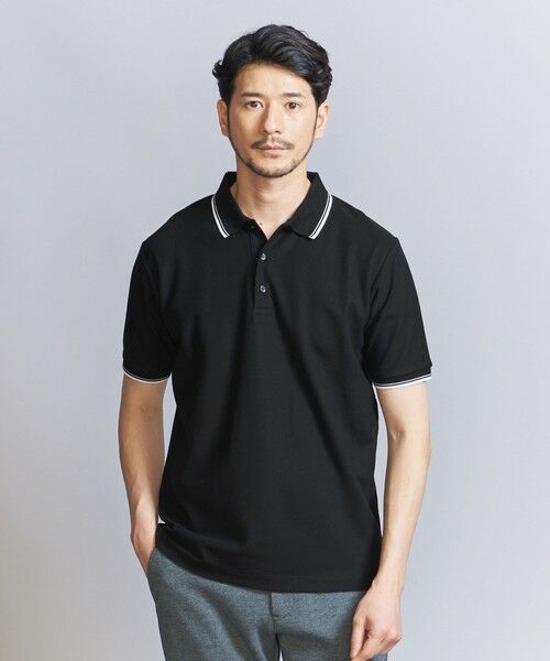 BEAUTY&YOUTH UNITED ARROWS / ビューティー&ユース ユナイテッドアローズ ポロシャツ | 【WEB限定 WARDROBE SMART】ステイ クリーン ピケ ライン ポロシャツ【抗菌・防臭】 | 詳細11