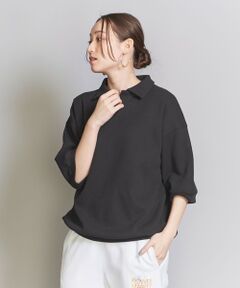 【WEB限定】グリッド エアーワッフル スキッパーポロシャツ