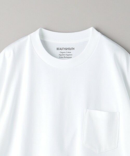 BEAUTY&YOUTH UNITED ARROWS / ビューティー&ユース ユナイテッドアローズ カットソー | コットン ポケット Tシャツ ‐MADE IN JAPAN‐ | 詳細5