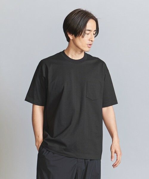 BEAUTY&YOUTH UNITED ARROWS / ビューティー&ユース ユナイテッドアローズ カットソー | コットン ポケット Tシャツ ‐MADE IN JAPAN‐ | 詳細6