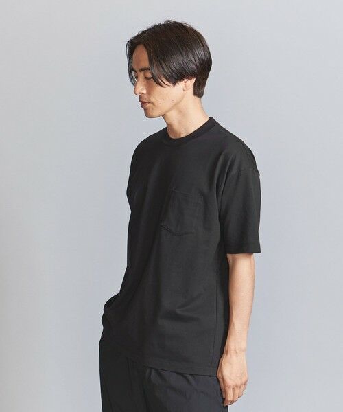 BEAUTY&YOUTH UNITED ARROWS / ビューティー&ユース ユナイテッドアローズ カットソー | コットン ポケット Tシャツ ‐MADE IN JAPAN‐ | 詳細7