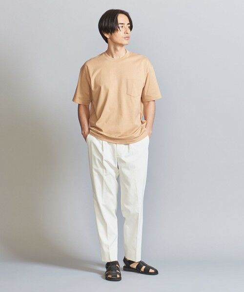 BEAUTY&YOUTH UNITED ARROWS / ビューティー&ユース ユナイテッドアローズ カットソー | コットン ポケット Tシャツ ‐MADE IN JAPAN‐ | 詳細11
