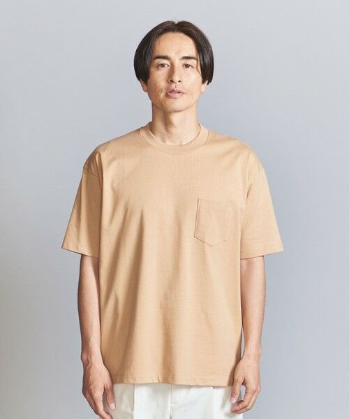 BEAUTY&YOUTH UNITED ARROWS / ビューティー&ユース ユナイテッドアローズ カットソー | コットン ポケット Tシャツ ‐MADE IN JAPAN‐ | 詳細12
