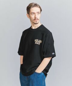 【別注】 ＜Champion＞  リバースウィーブ プリント Tシャツ