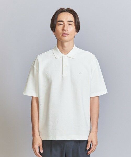 BEAUTY&YOUTH UNITED ARROWS / ビューティー&ユース ユナイテッドアローズ カットソー | ＜LACOSTE for BEAUTY&YOUTH＞ 1トーン ポロシャツ | 詳細3