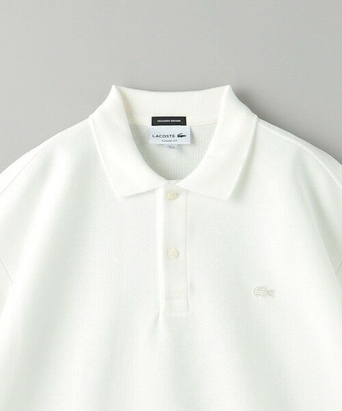 BEAUTY&YOUTH UNITED ARROWS / ビューティー&ユース ユナイテッドアローズ カットソー | ＜LACOSTE for BEAUTY&YOUTH＞ 1トーン ポロシャツ | 詳細8