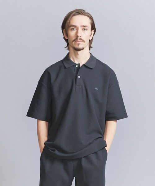 BEAUTY&YOUTH UNITED ARROWS / ビューティー&ユース ユナイテッドアローズ カットソー | ＜LACOSTE for BEAUTY&YOUTH＞ 1トーン ポロシャツ | 詳細7