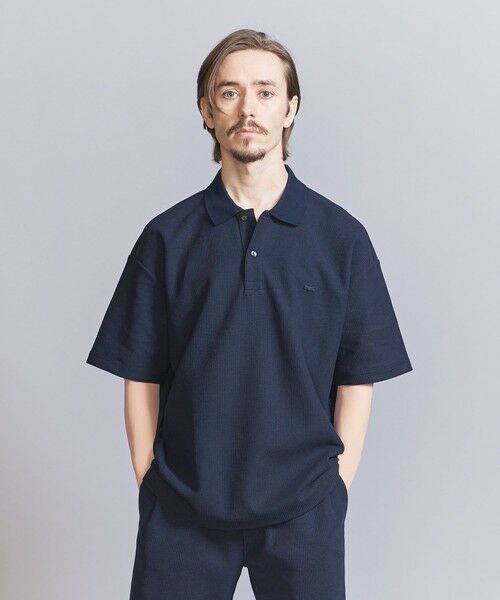 BEAUTY&YOUTH UNITED ARROWS / ビューティー&ユース ユナイテッドアローズ カットソー | ＜LACOSTE for BEAUTY&YOUTH＞ 1トーン ポロシャツ | 詳細28