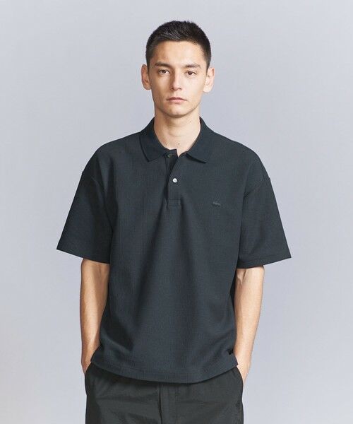 BEAUTY&YOUTH UNITED ARROWS / ビューティー&ユース ユナイテッドアローズ カットソー | ＜LACOSTE for BEAUTY&YOUTH＞ 1トーン ポロシャツ | 詳細25