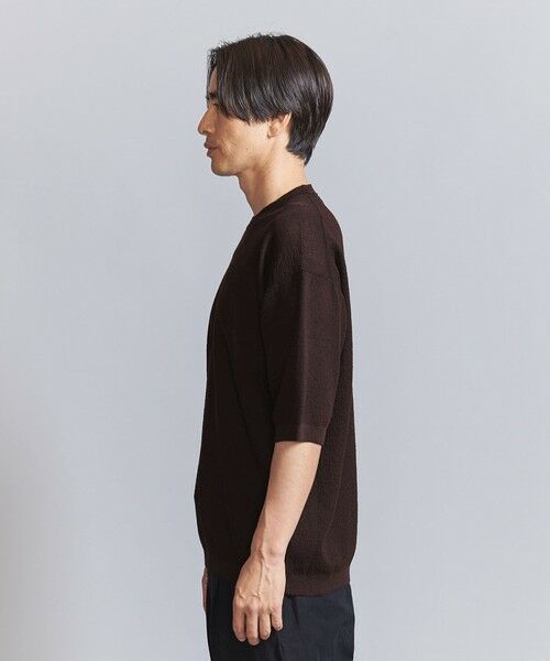 セール】 エア ミラノリブ クルーネック ニット ショートスリーブ  