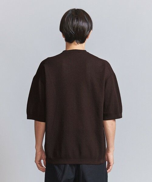 セール】 エア ミラノリブ クルーネック ニット ショートスリーブ  