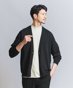 【WEB限定 WARDROBE SMART】マシーンウォッシュ 1B カーディガン【抗菌・防臭】