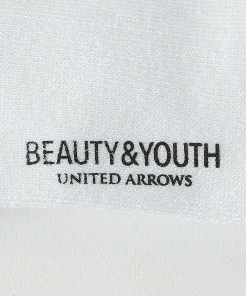 BEAUTY&YOUTH UNITED ARROWS / ビューティー&ユース ユナイテッドアローズ ソックス | ロゴ クウォーター ソックス | 詳細2