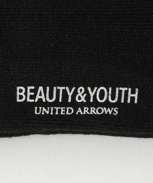 BEAUTY&YOUTH UNITED ARROWS / ビューティー&ユース ユナイテッドアローズ ソックス | ロゴ クウォーター ソックス | 詳細8