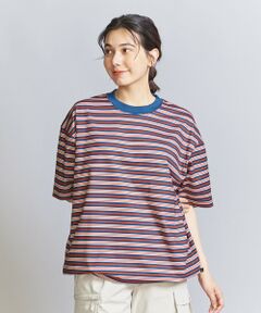 ＜DAIWA PIER39＞ドローストリング マルチボーダー Tシャツ