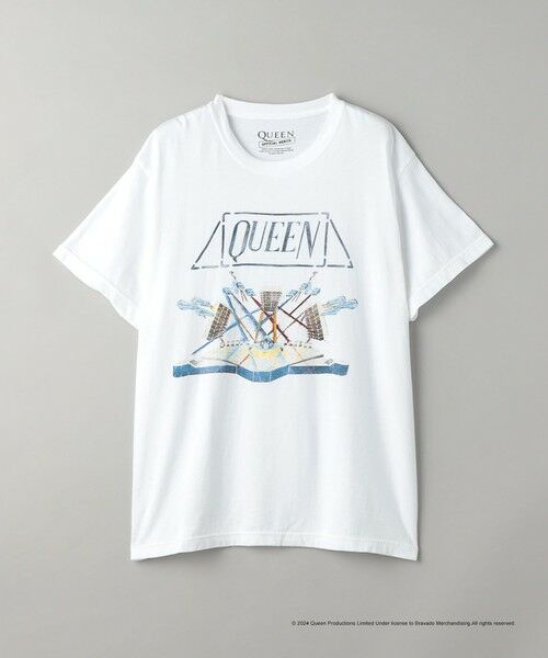 BEAUTY&YOUTH UNITED ARROWS / ビューティー&ユース ユナイテッドアローズ カットソー | 【別注】＜GOOD ROCK SPEED＞QUEEN プリントTシャツ | 詳細4