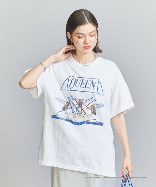 BEAUTY&YOUTH UNITED ARROWS / ビューティー&ユース ユナイテッドアローズ カットソー | 【別注】＜GOOD ROCK SPEED＞QUEEN プリントTシャツ | 詳細1