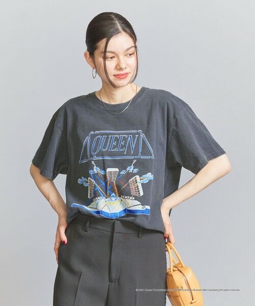 BEAUTY&YOUTH UNITED ARROWS / ビューティー&ユース ユナイテッドアローズ カットソー | 【別注】＜GOOD ROCK SPEED＞QUEEN プリントTシャツ | 詳細9