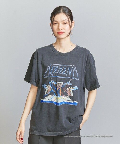 BEAUTY&YOUTH UNITED ARROWS / ビューティー&ユース ユナイテッドアローズ カットソー | 【別注】＜GOOD ROCK SPEED＞QUEEN プリントTシャツ | 詳細11